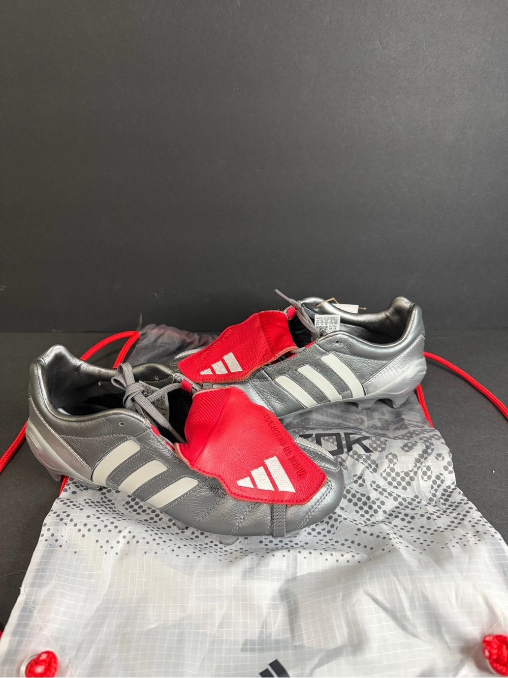 Adidas Predator MANIA Fold Over Tongue FG Soccer Cleats HQ2680 Men's Sz 6.5
